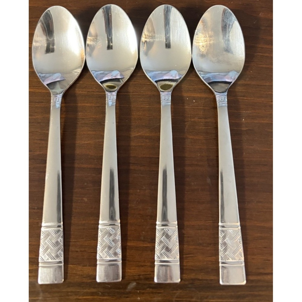 Mainstays Pierremont Stainless Steel Teaspoons 6 1/4" Set of 4 Replacement
